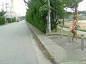Aya fucking around in public