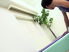 B3F1801-A yoga instructor who seduces with no bra nipples devours a young student 18+'s cock