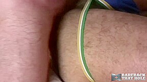 BAREBACKTHATHOLE Hunk Pablo Paris Hairy Ass Stetched Wide