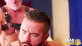 BEARFILMS Brendan Patrick Barebacks Mature Hunk Dale Savage