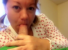 Baby Girl Swallows Step daddy's Cum For Breakfast