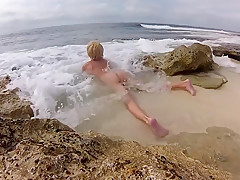 Bain de soleil aux Salines 23-07 1
