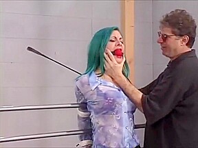 Ball Gagged and Tied to Bed