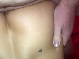 Bare sex with a Romanian escort and creampie