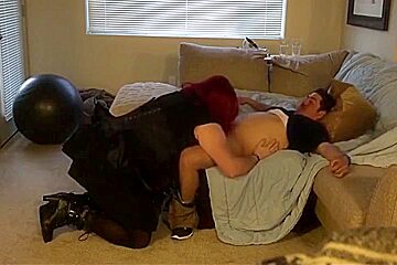 Bbw Redhead Shemale Sucks Cock And Doggied Passionately