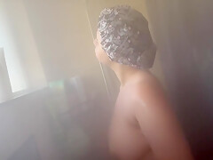 Bbw Taking A Shower