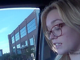 Beautiful 19-year-old Blonde Fucked At A Shoot