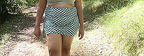 Beautiful Girl Shows Her Milky Boobs In The Outdoor