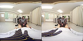 Beautiful Pantyhose: OL Edition - Japanese Secretary Pantyhose Stocking Footjob VR