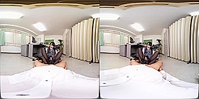 Beautiful Pantyhose: OL Edition - Japanese Secretary Pantyhose Stocking Footjob VR