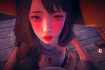 Beautiful Witch - Realistic Hentai - (uncensored)
