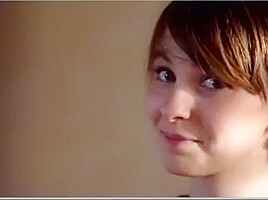 Beauty girl pixie cut