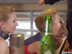 Bella Anne - Babe Anal Hardcore Gangbanged In Public Bar