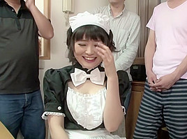 Best Japanese model in Hottest Toys, Maid JAV clip