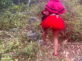 Big Ass Red Riding Hood Gets Fucked By A Horny Wolf