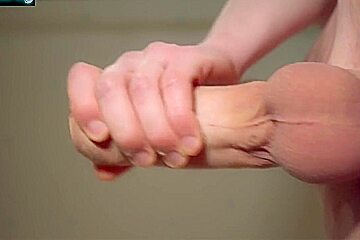 Big White Dick Ejaculates A Huge Load After Years Of Anticipation