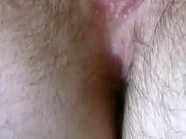 Big beautiful girl plays with her hairy pussy