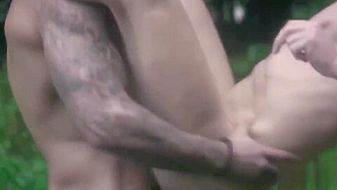 Big dicked Kit Cohen plows hot military twink Ryan Bones