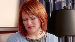Bigtitted lesbian pussylicking redhead