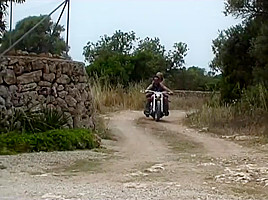 Biker gives hitchhiker a ride on his cock - Pandemonium