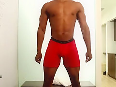 Black big dick gay takes a shower