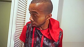Black spy lesson Black Male squatting in home gets our milf officers