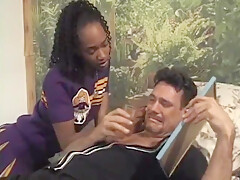 Black teen 18+ Has Sex With White Stud Then Gets Facial