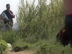 Blindfolded redhead public disgraced