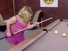 Blonde Midget Chick Fucked After Pool