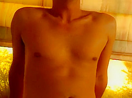 Blonde With Large Breasts Enjoys Mouthing Penis