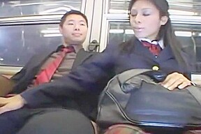 Blowjob on bus
