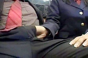 Blowjob on bus
