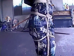 Bondage in Chinese dress 1
