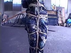 Bondage in Chinese dress 1