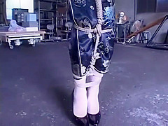 Bondage in Chinese dress 1