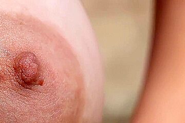 Boob Close Up Hot Step mom Masturbates