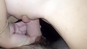 Boyfriend rubs My Pink Pussy to Ride his Cock 1