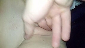 Boyfriend rubs My Pink Pussy to Ride his Cock 1