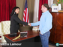 Bra-Breaking News: Big Boobs & Bush Politician Gets Fucked