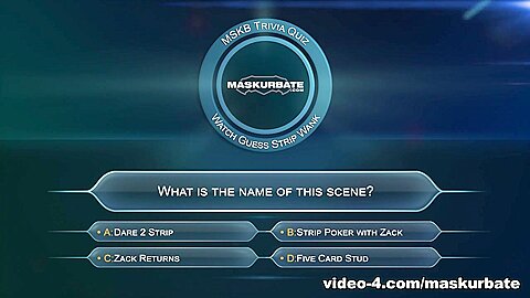 Brad in Trivia Quiz - Brad, Scene #01 - MaskUrbate