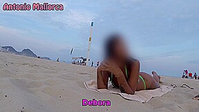 Brazilian Favela Girl Gets Fucked After A Massage In Copacabana Beach
