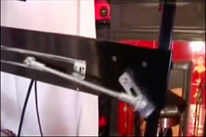 British TS Eva Vortex Gets Fucked By A Fucking Machine