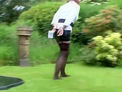 British Steph in bondage mode      