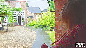 Brits Gone Wild: Gardener Fucks Busty Maid in Bedroom - PornWorld