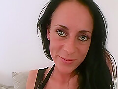 Brunette Milf Surprised And Fucked While Soloing