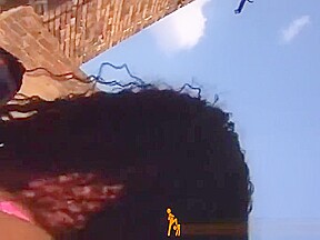 Busty African Slave Gets Tortured By Horny Guy