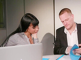 Busty Anal Secretary Babe Fucked By Bwc Boss In The Office