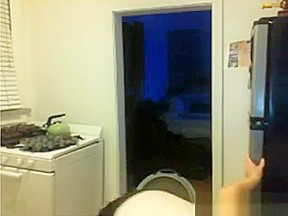 Busty BBW plays with her gigantic tits on webcam