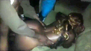 Busty Black Slut Sextape