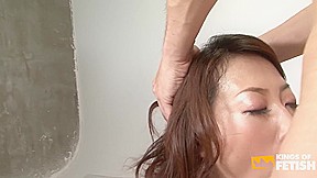 Busty Japanese Babe Squirts And Gets Her Hairy Pussy Drilled By A Guy With Huge Dick